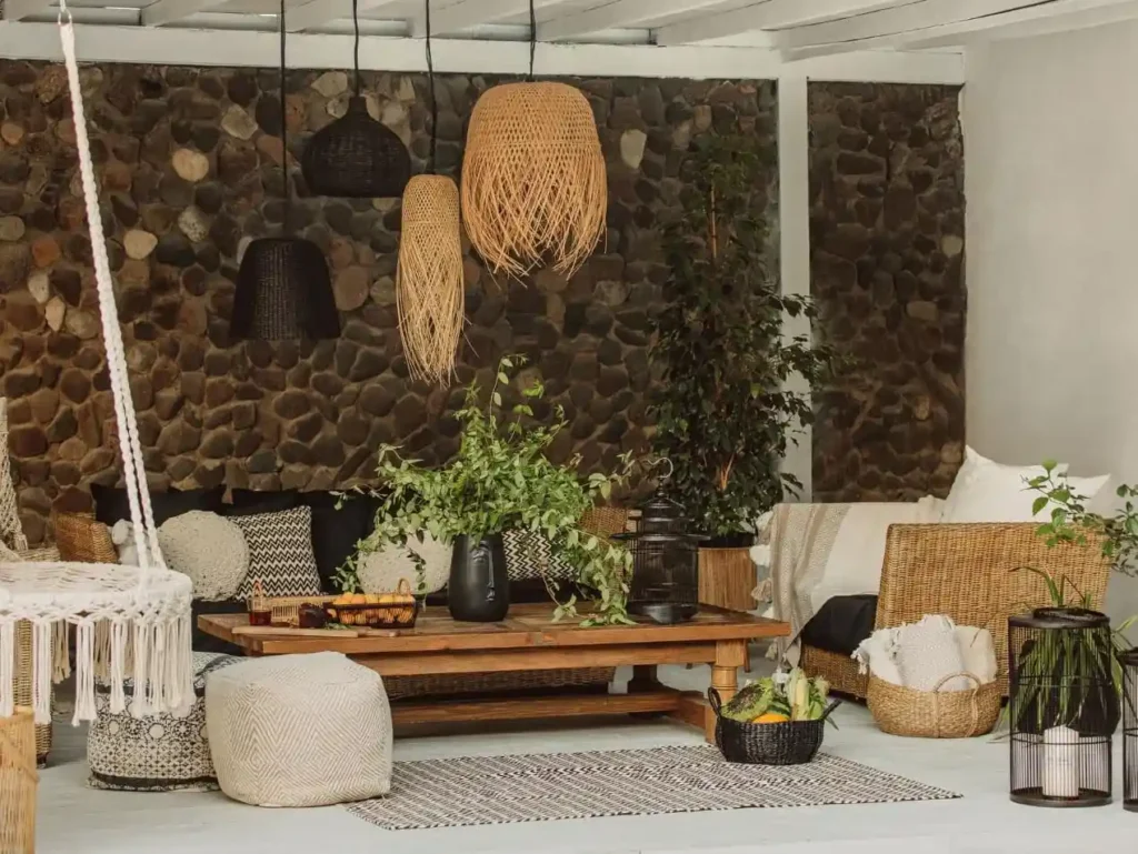 Estilo de decoración bohemio Estilo de decoración bohemio