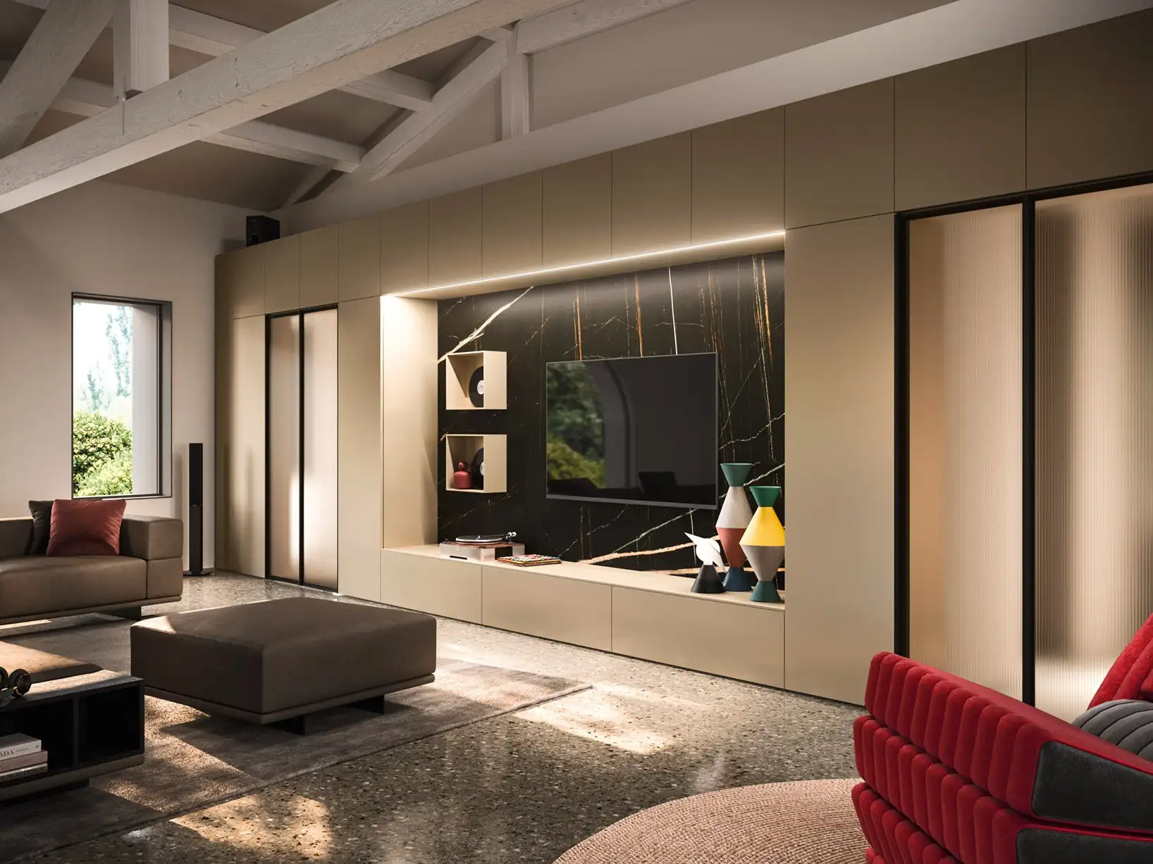 Led integrada en muebles