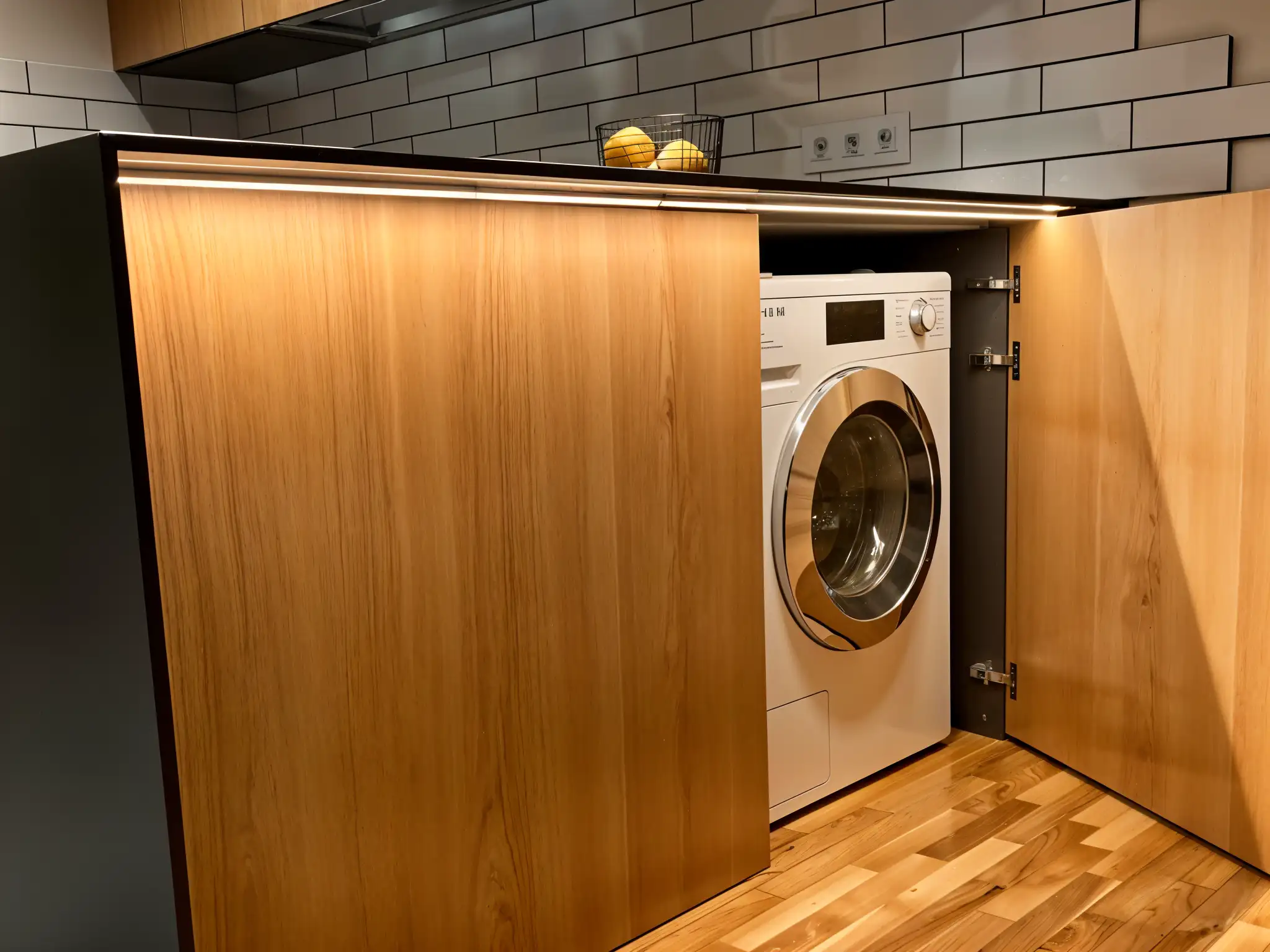 Muebles ocultos cocina